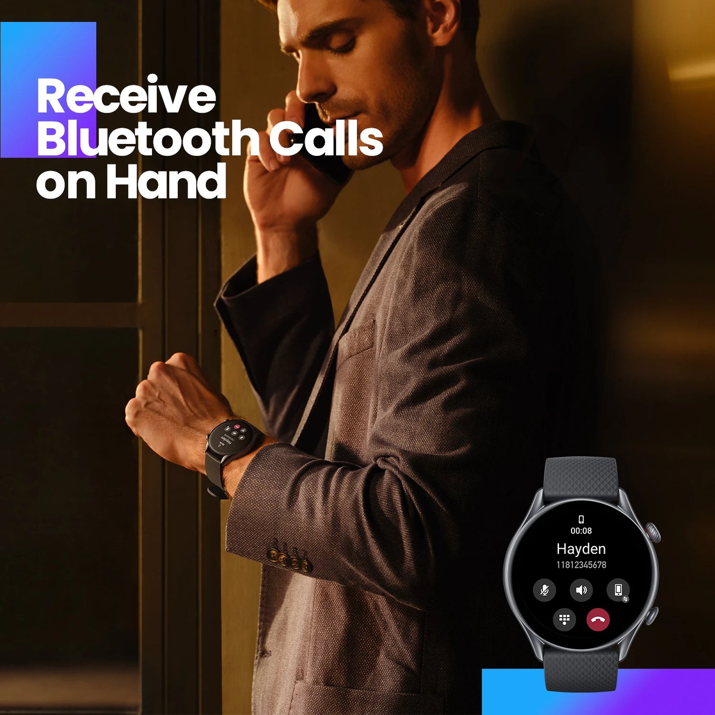 Nieuwe Amazfit GTR 3 Pro GTR3 Pro GTR-3 Pro Smartwatch AMOLED Display Zepp OS App 12-dagen Batterijduur horloge voor Andriod