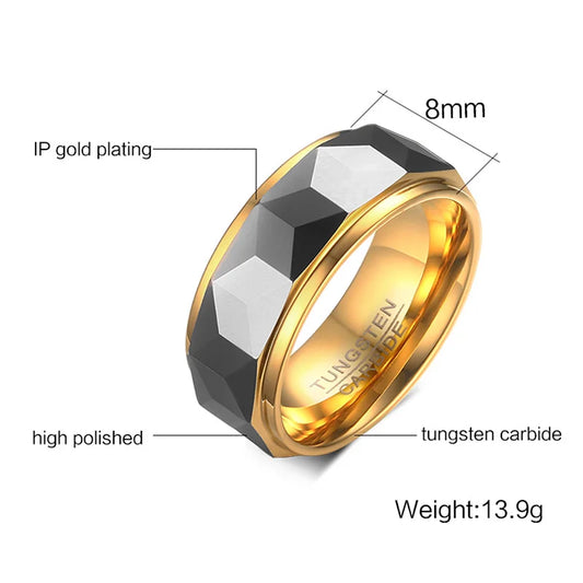 Tungsten Men Ring