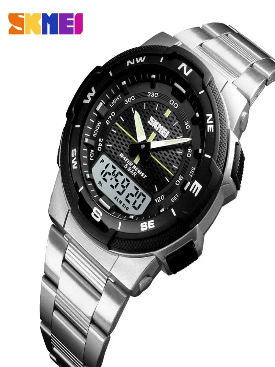 SKMEI Men Watch Stainless Steel