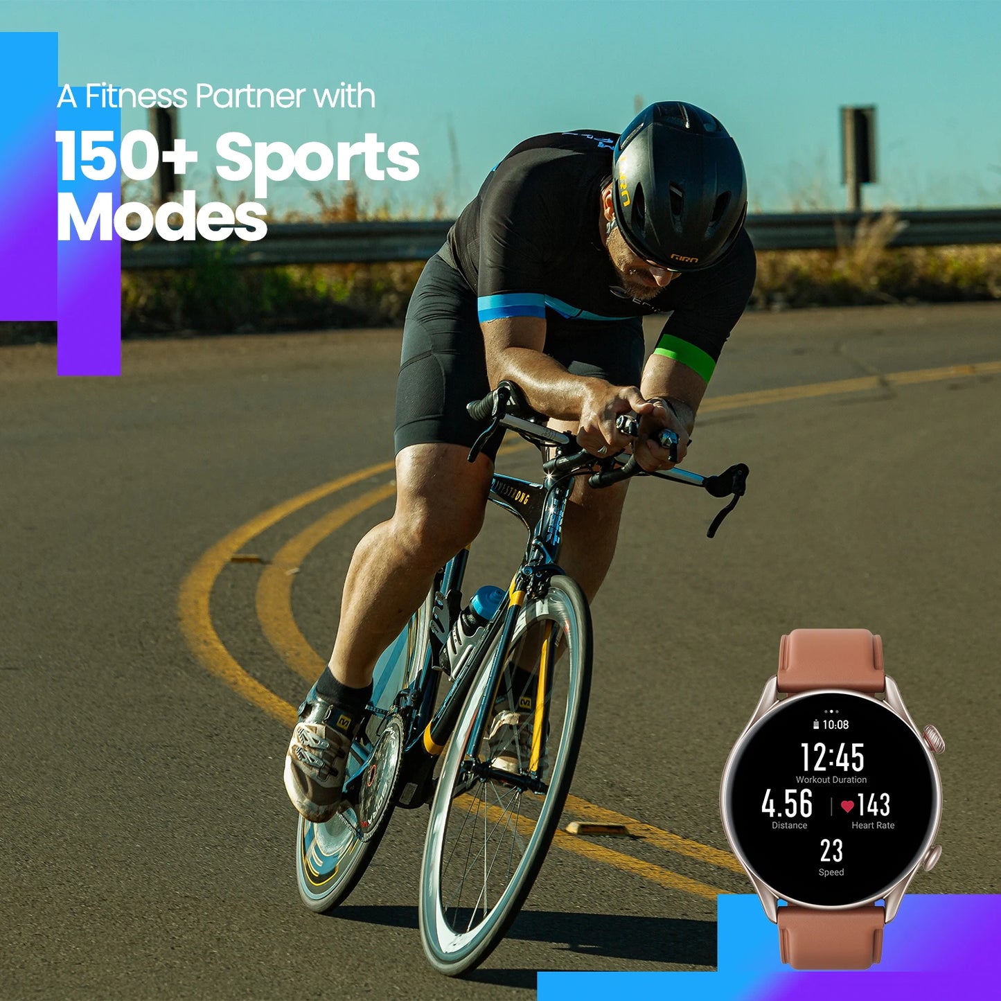 Nieuwe Amazfit GTR 3 Pro GTR3 Pro GTR-3 Pro Smartwatch AMOLED Display Zepp OS App 12-dagen Batterijduur horloge voor Andriod