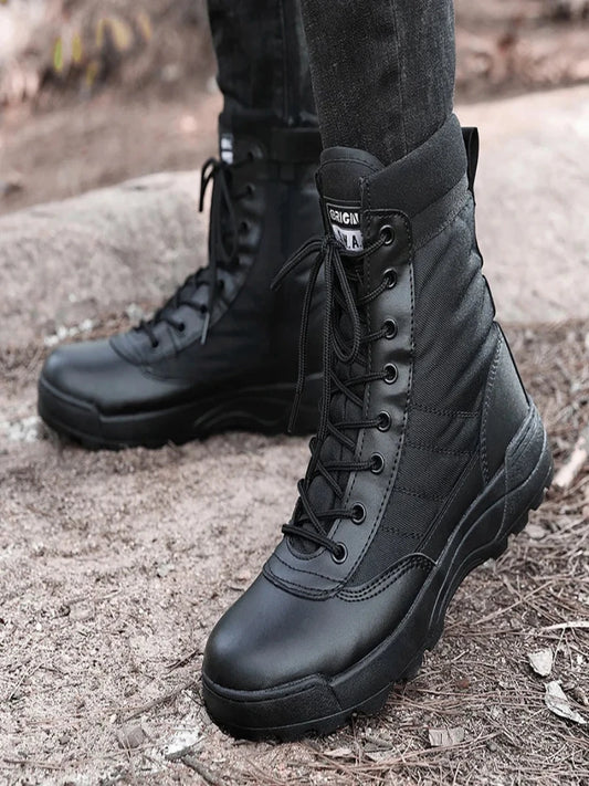 Bottes tactiques militaires des forces spéciales