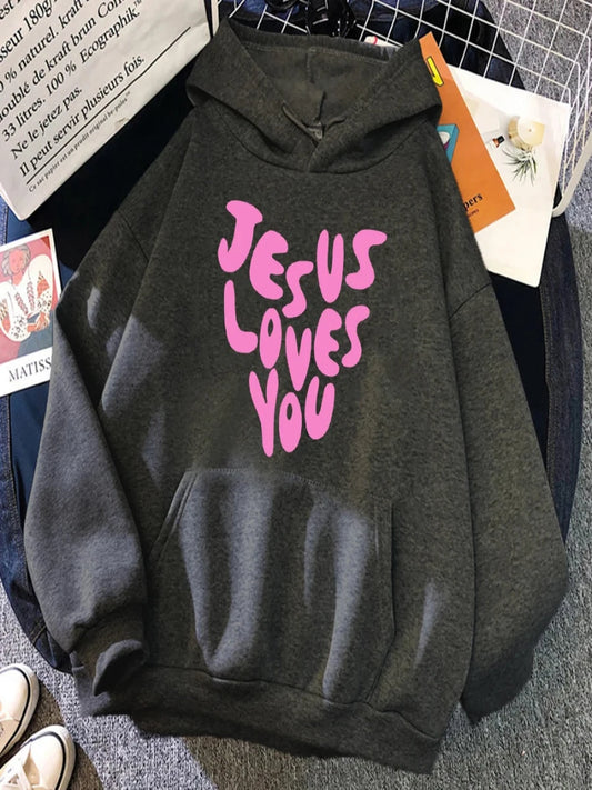 Jezus houdt van mij hoodie