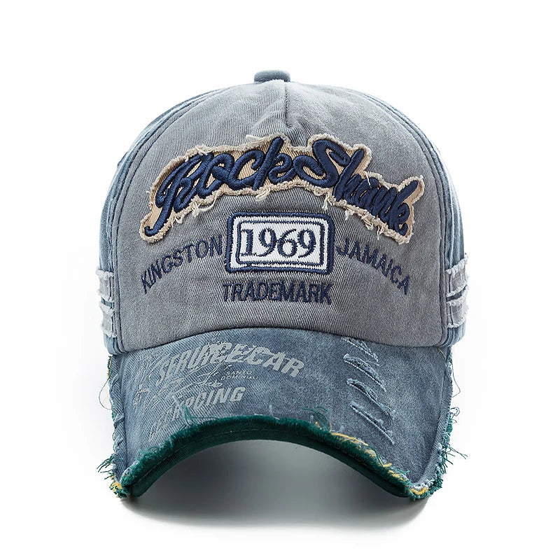 Casquette de baseball unisexe Rock Shark